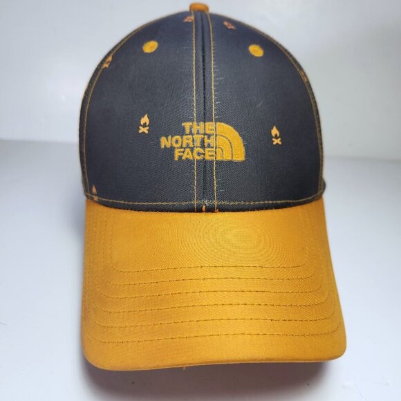 The North Face 66 Classic Tech Hat Unisex One Size Adjustable Grey and Yellow - Picture 1 of 8